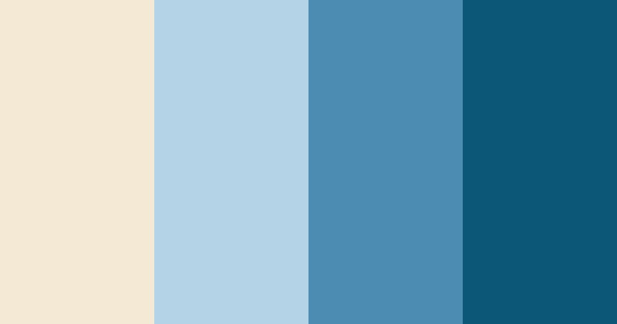 Download seaside serenity color palette PNG image (landscape)