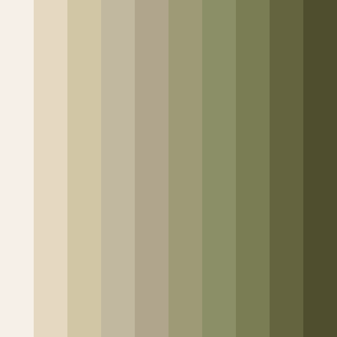 Download timeless elegance color palette PNG image (square)