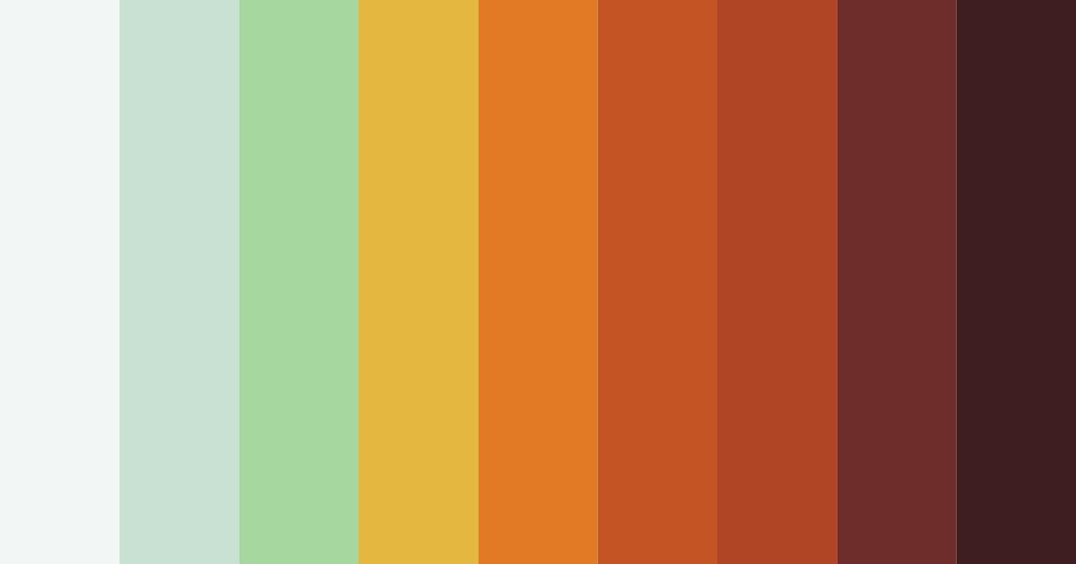 Download fruitful harmony color palette PNG image (landscape)