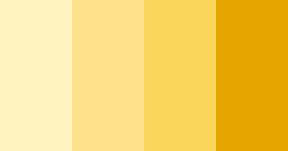 Download sunny serenade color palette PNG image (landscape)