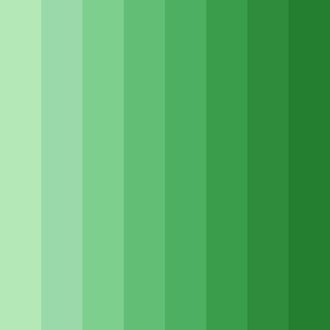 Download light green serenity color palette PNG image (square)
