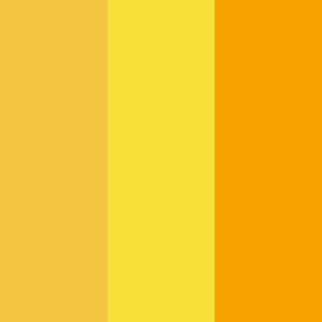 Download golden dawn color palette PNG image (square)
