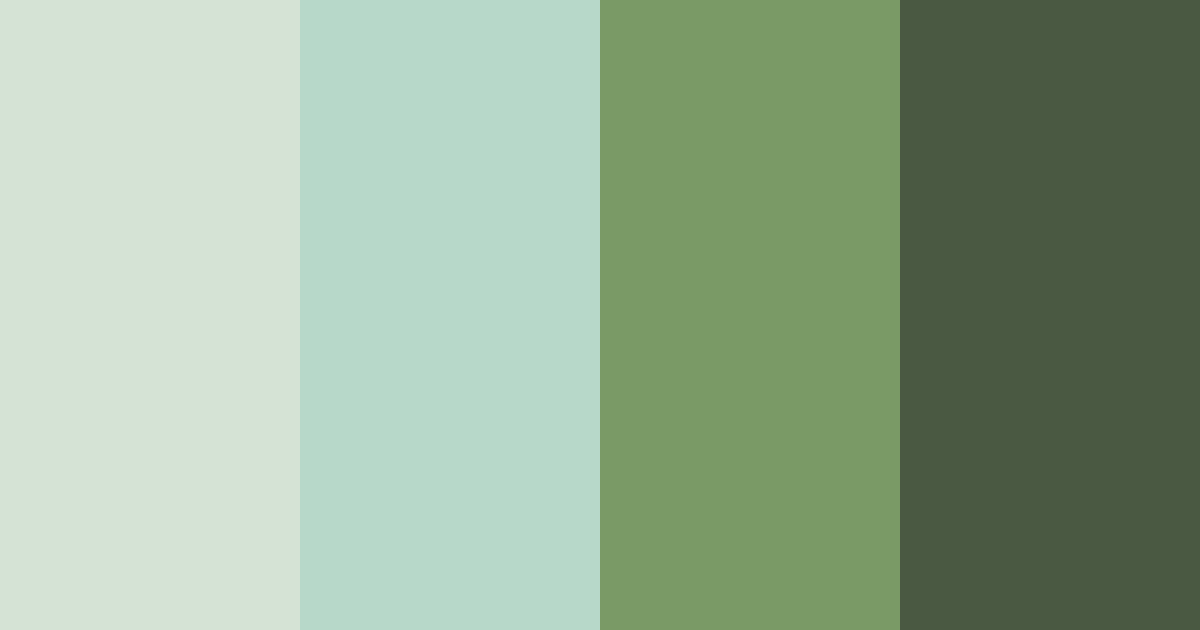 Download whispering meadow color palette PNG image (landscape)