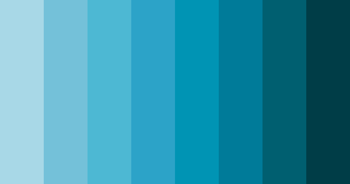 Download oceanic whispers color palette PNG image (landscape)