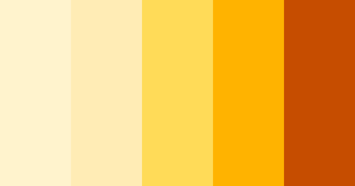 Download warm red yellow color palette PNG image (landscape)