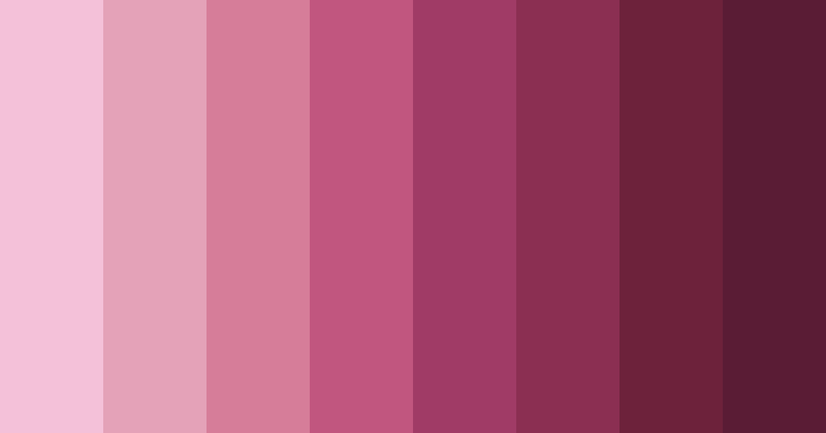 Download wine red elegance color palette PNG image (landscape)