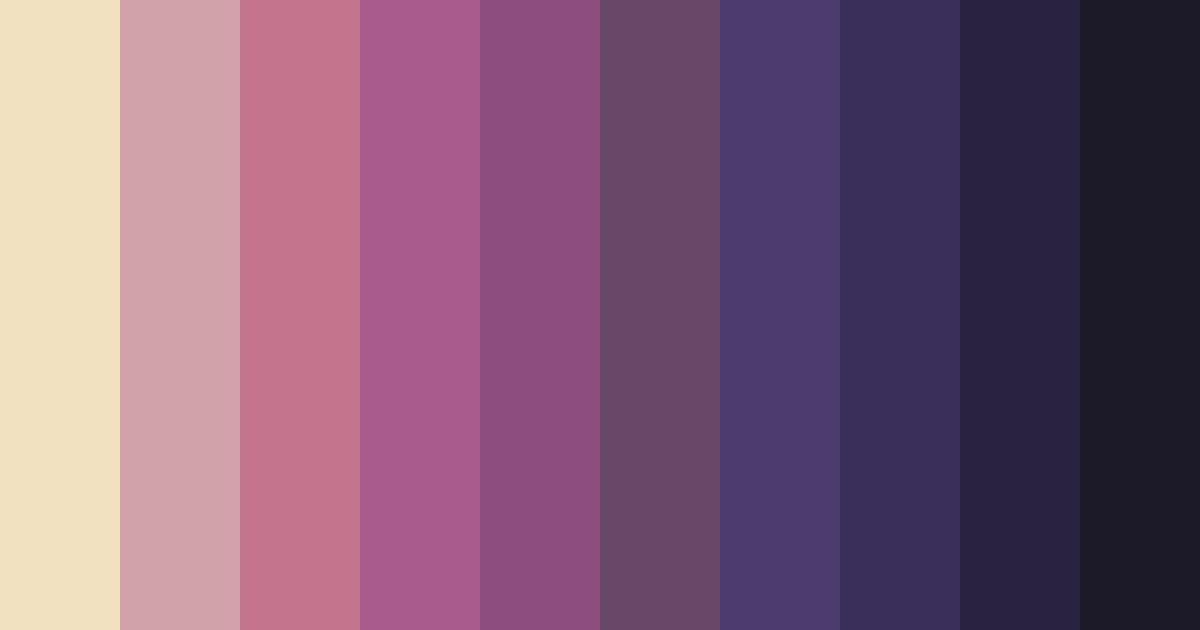 Download the melodrama of shadows color palette PNG image (landscape)