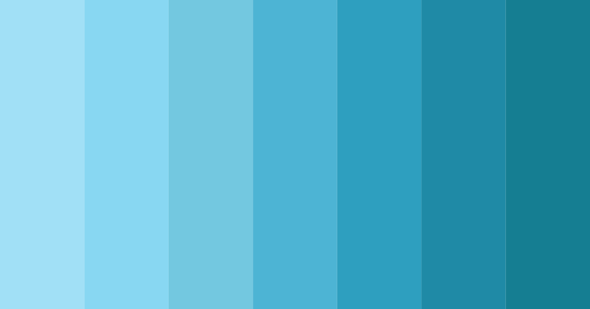 Download aqua serenade color palette PNG image (landscape)