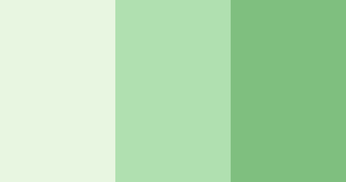 Download light green color palette PNG image (landscape)