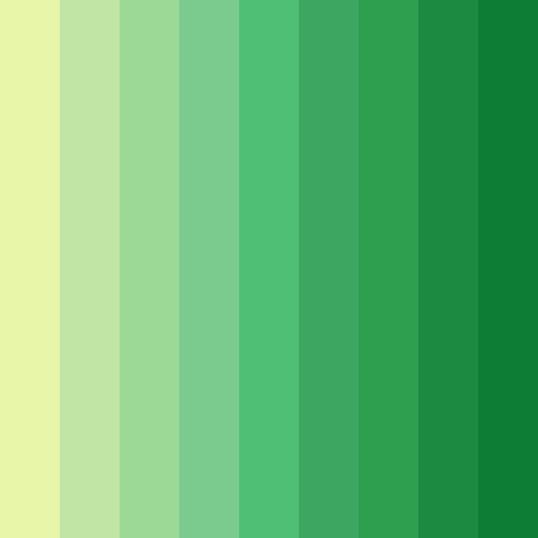 Download bright green color palette PNG image (square)