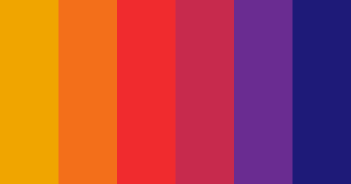 Download sunset symphony color palette PNG image (landscape)