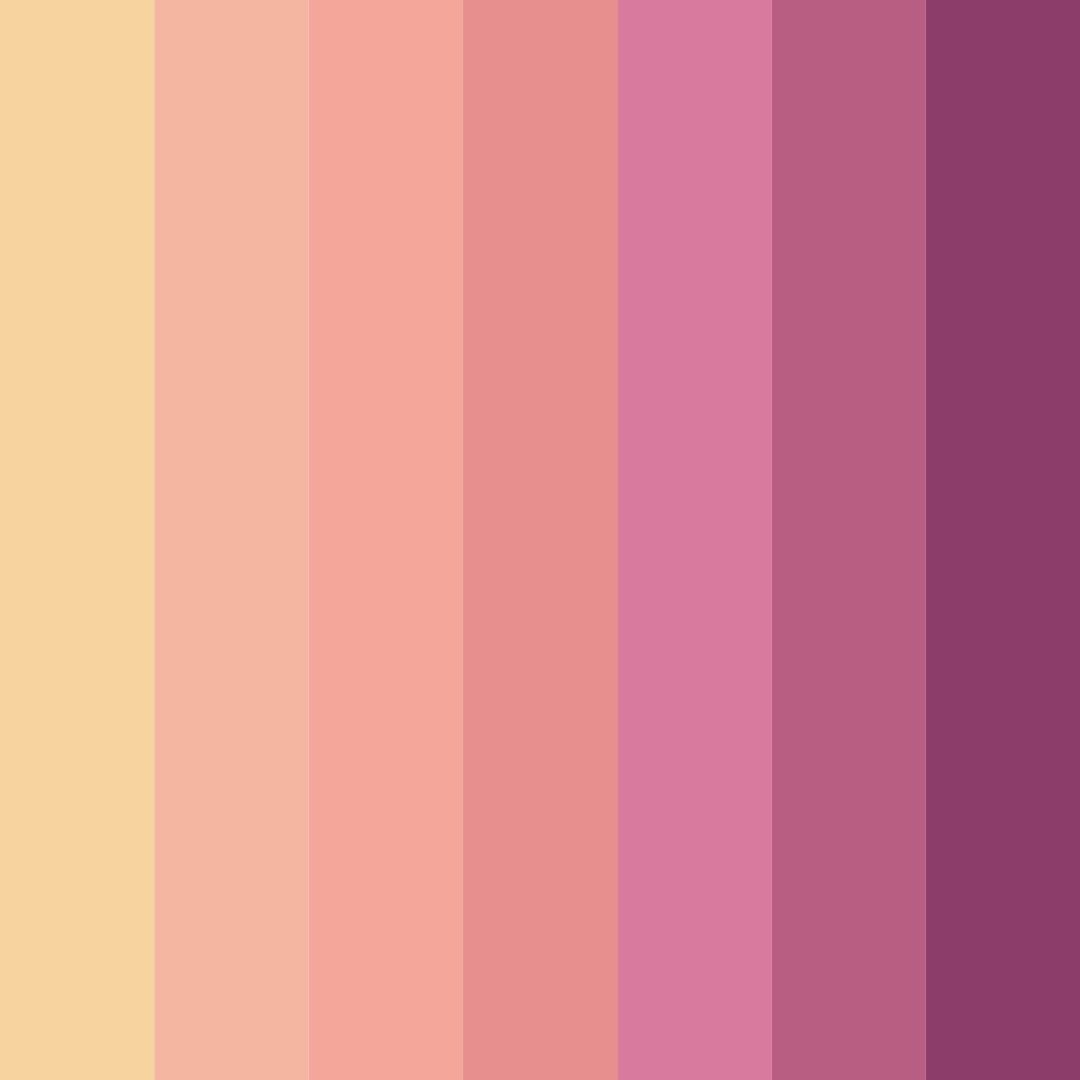 Download whimsical heritage color palette PNG image (square)