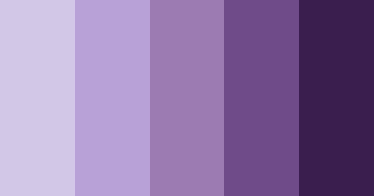 Download muted purple hydrangea color palette PNG image (landscape)