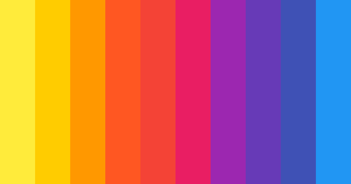 Download sunset dreams color palette PNG image (landscape)