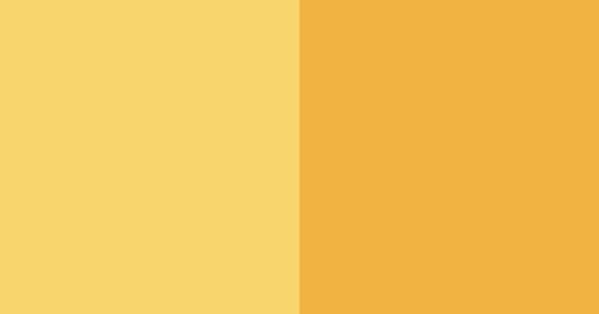 Download sunny yellow color palette PNG image (landscape)