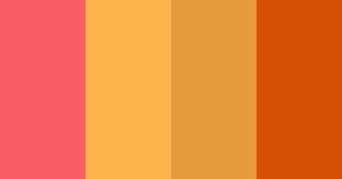 Download sunset warmth color palette PNG image (landscape)