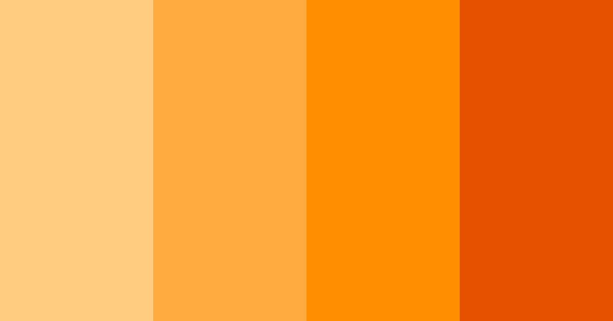 Download sunset glow color palette PNG image (landscape)
