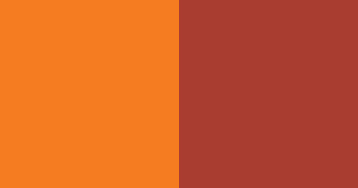 Download warm orange color palette PNG image (landscape)