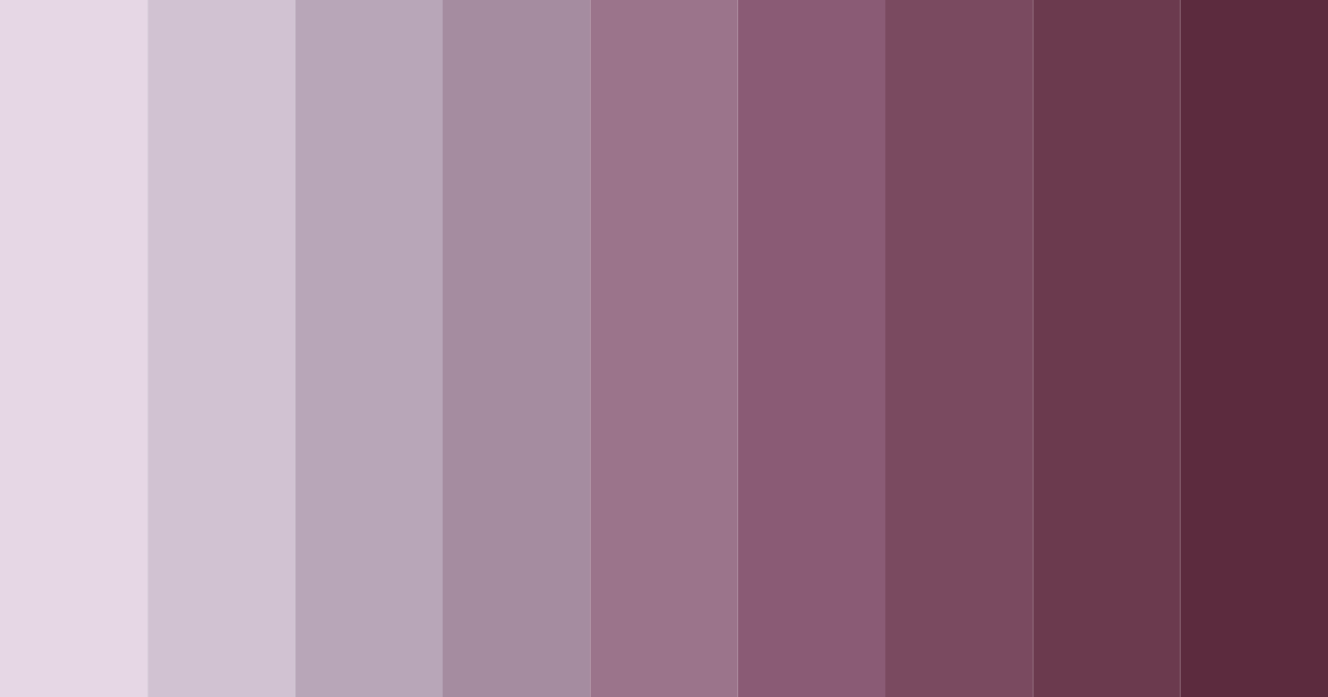 Download purple heather color palette PNG image (landscape)