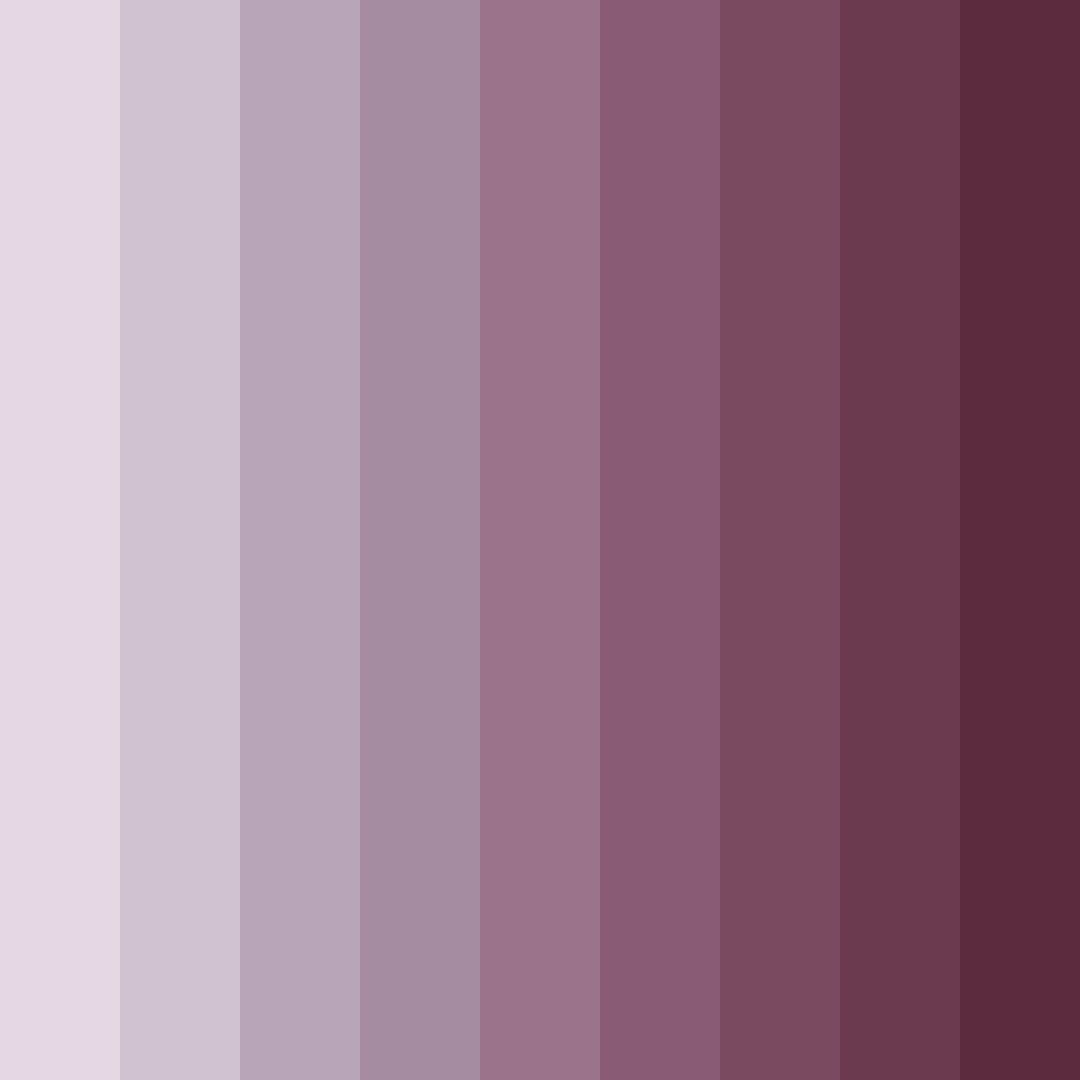 Download purple heather color palette PNG image (square)