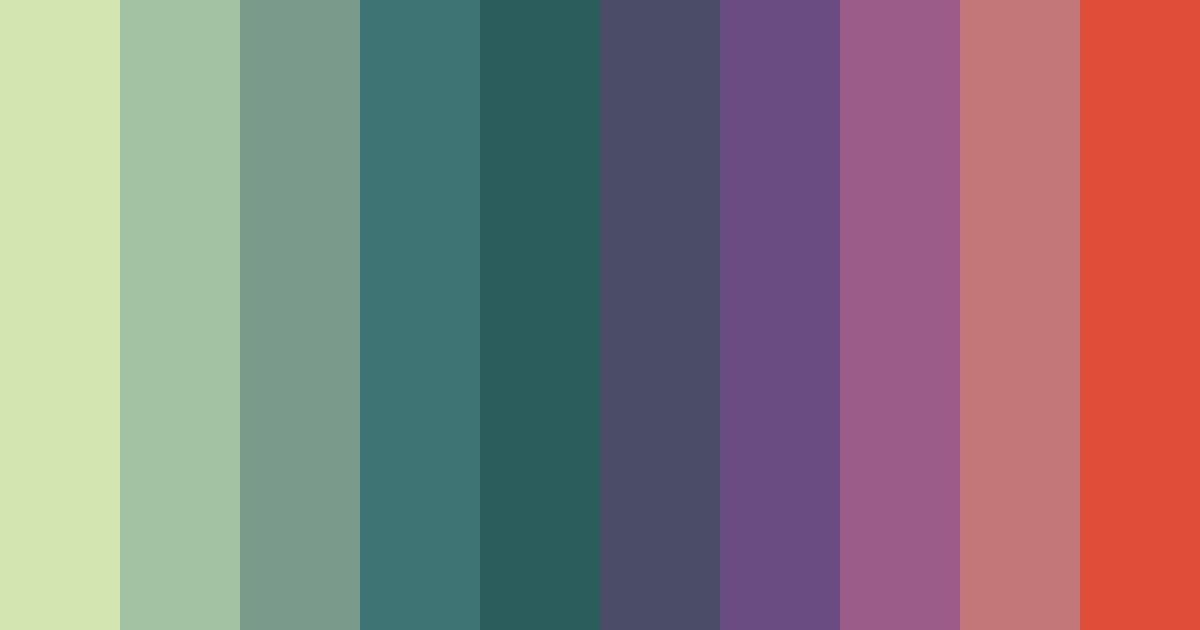 Download highland hues color palette PNG image (landscape)