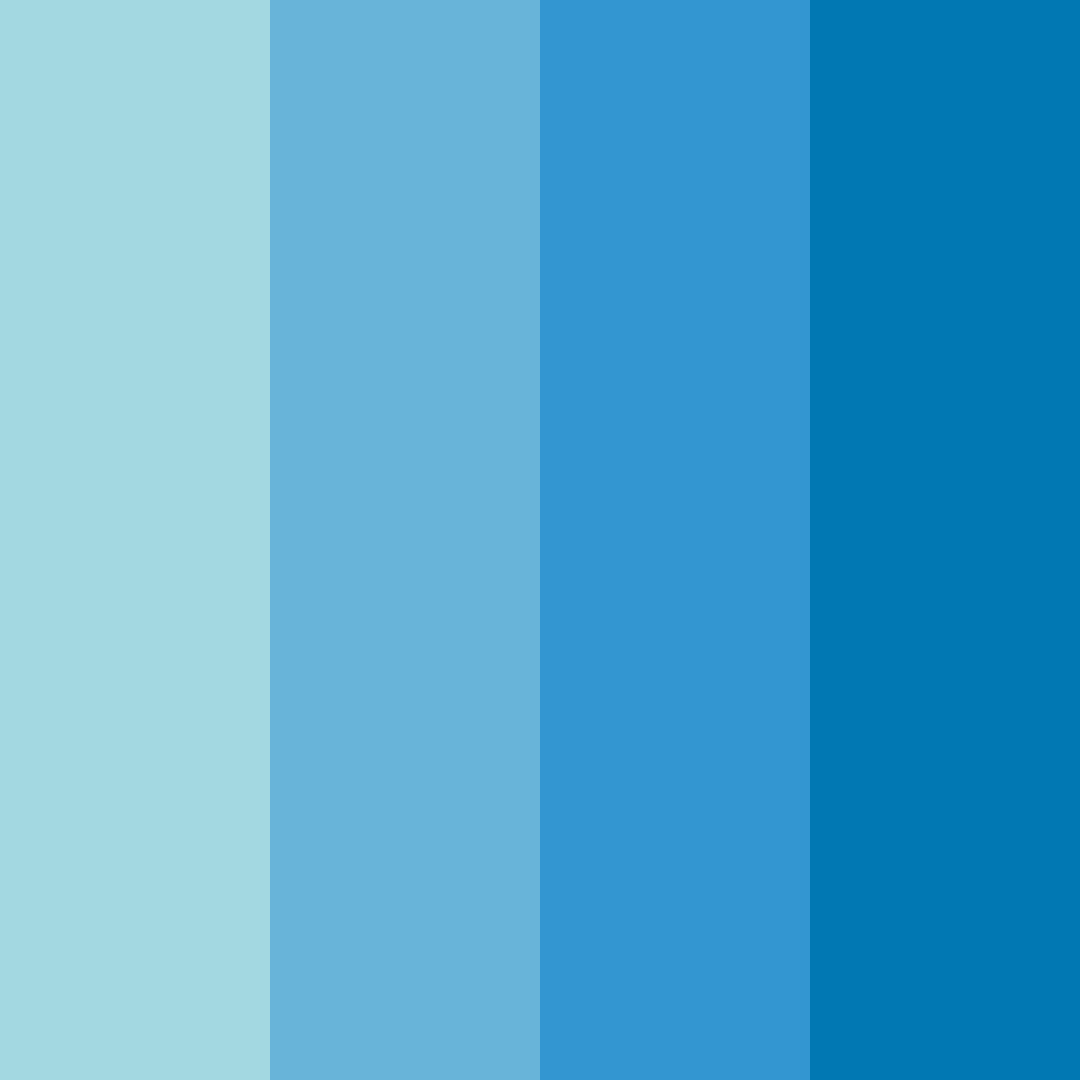 Download oceanic serenade color palette PNG image (square)