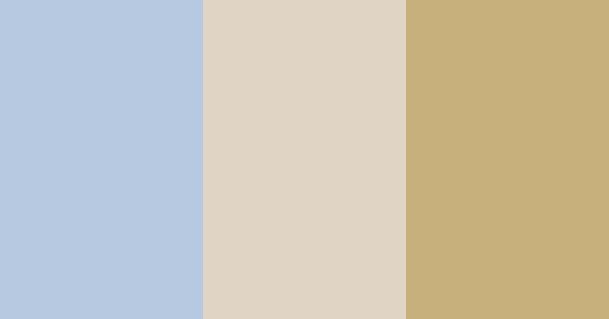 Download soft blue beige color palette PNG image (landscape)