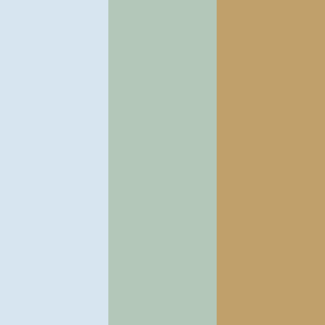 Download soft blue color palette PNG image (square)