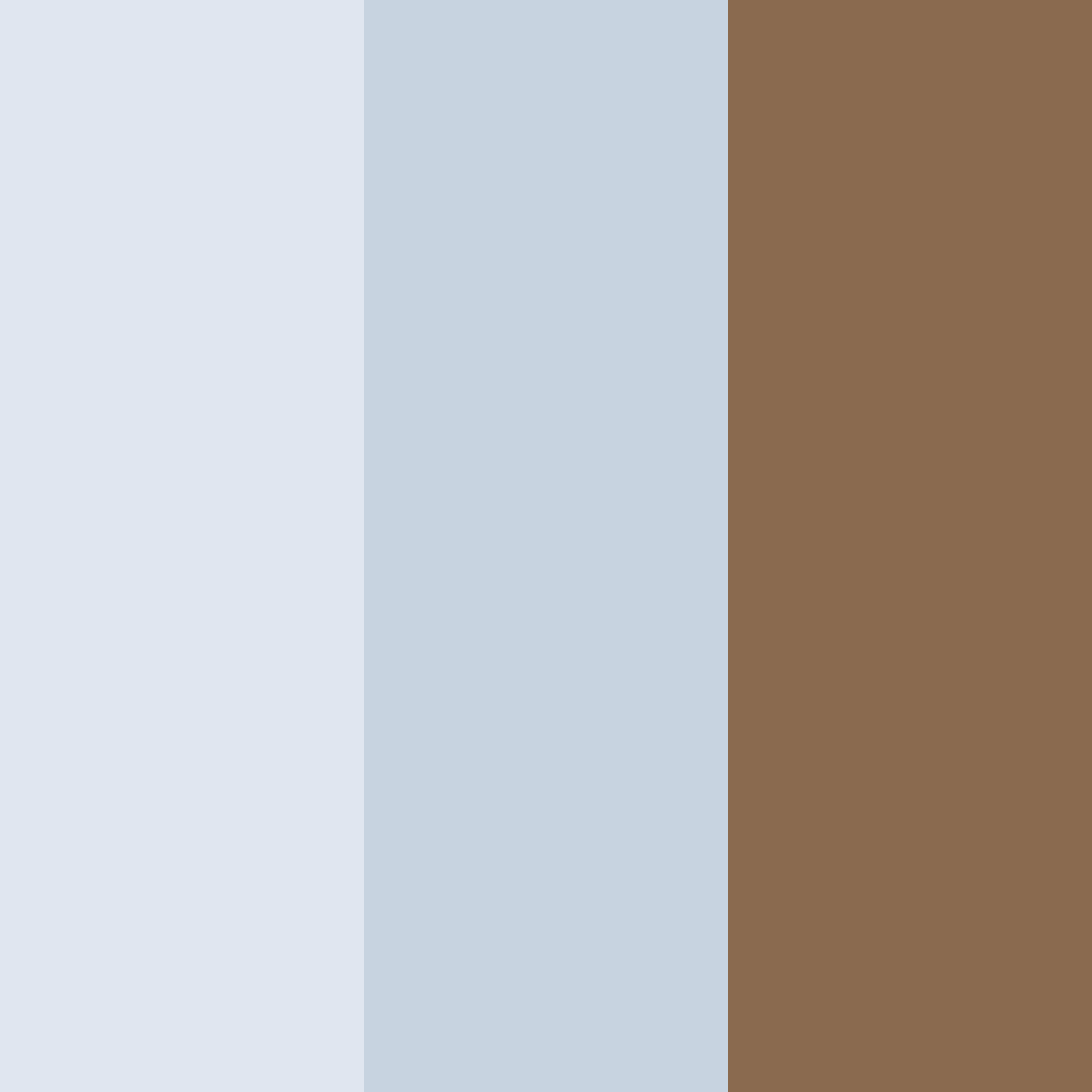 Download soft blue color palette PNG image (square)