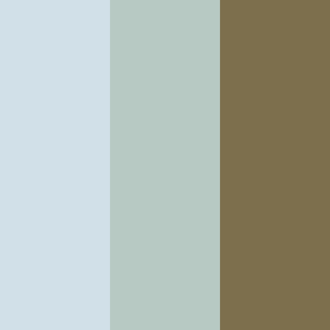 Download soft blue color palette PNG image (square)