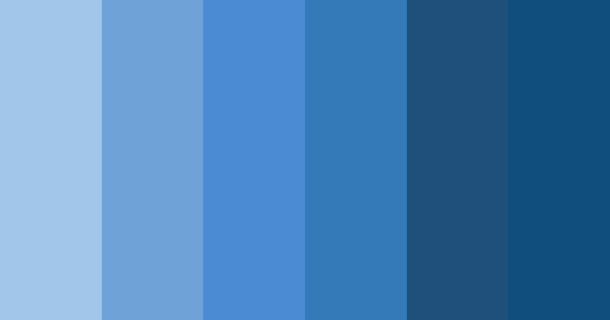 Download serenade of blues color palette PNG image (landscape)