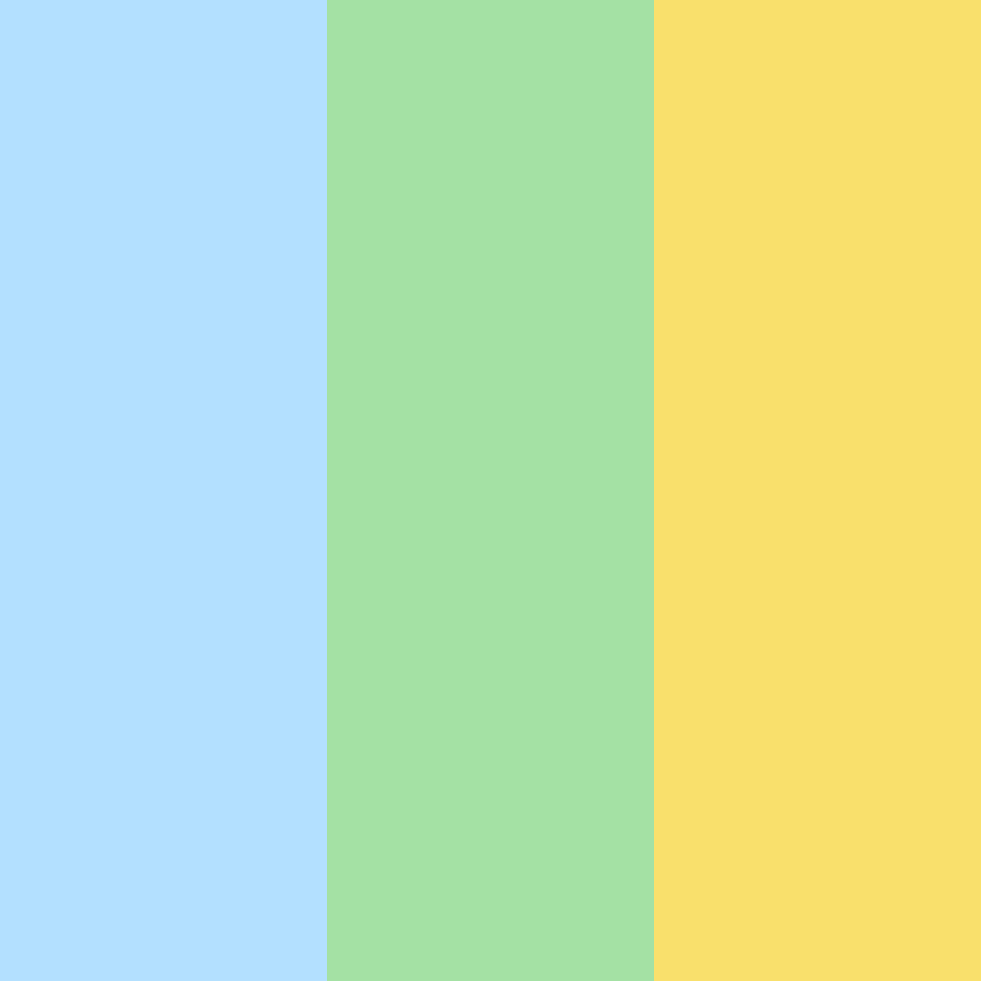 Download tropical sunrise color palette PNG image (square)