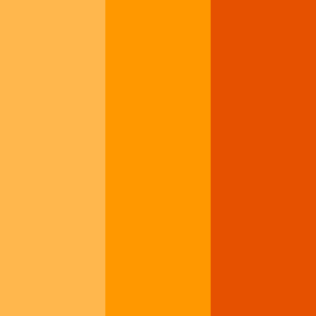 Download sunset citrus burst color palette PNG image (square)