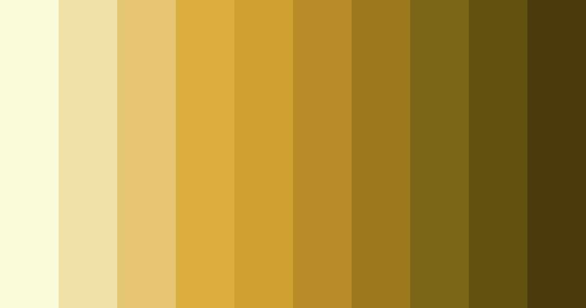 Download light yellow color palette PNG image (landscape)
