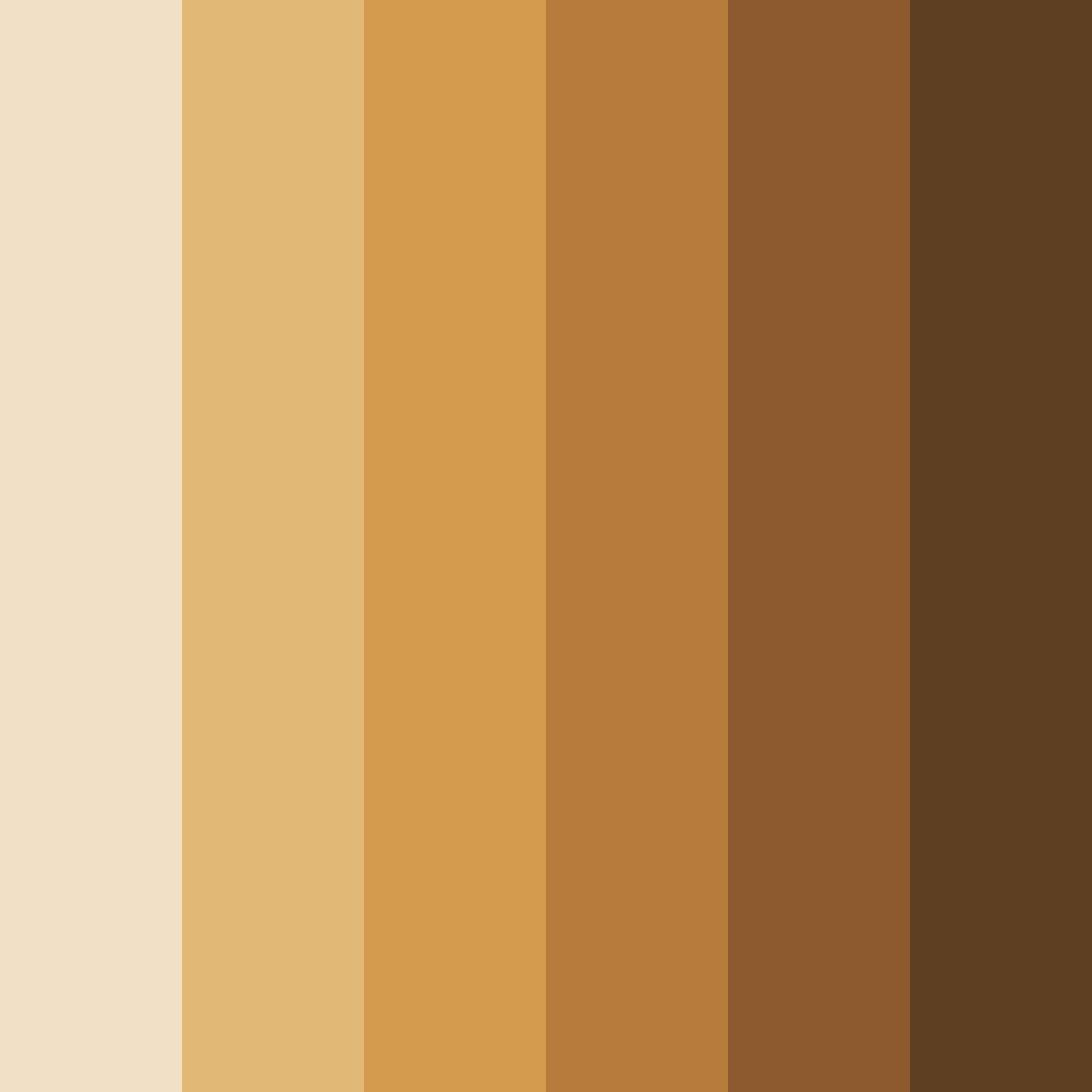 Download autumn harvest color palette PNG image (square)