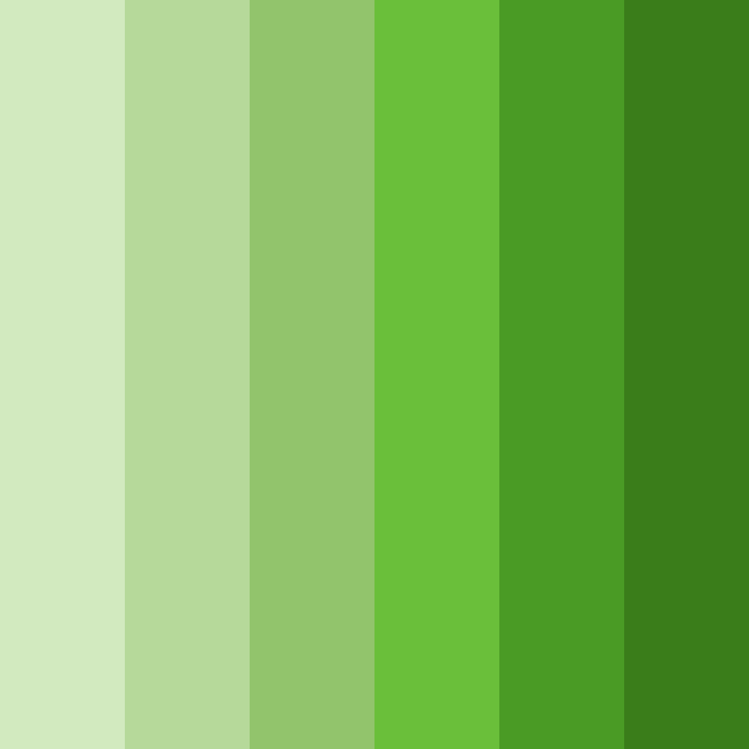 Download yellow green umbre color palette PNG image (square)