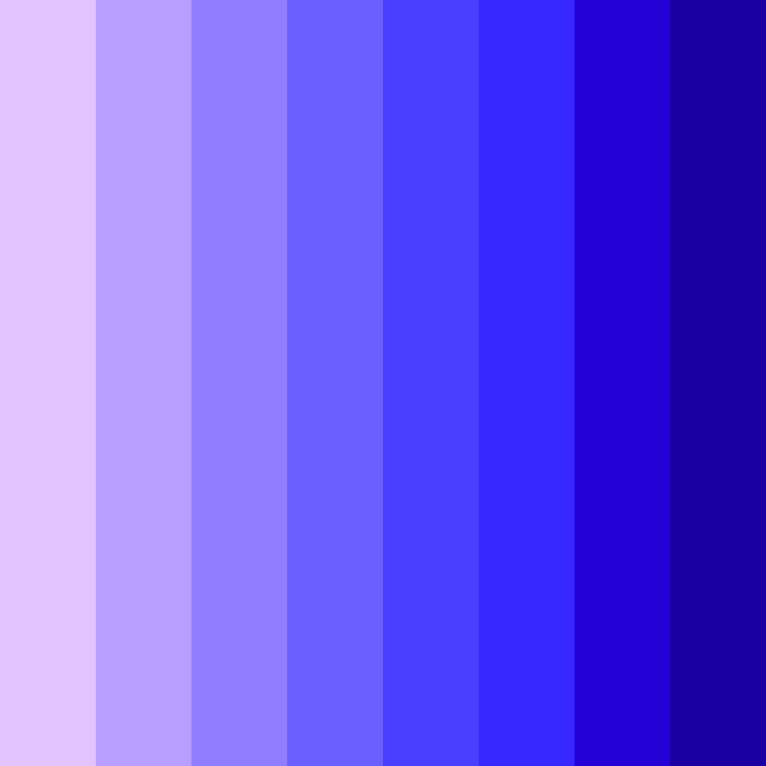 Download cosmic nightfall color palette PNG image (square)