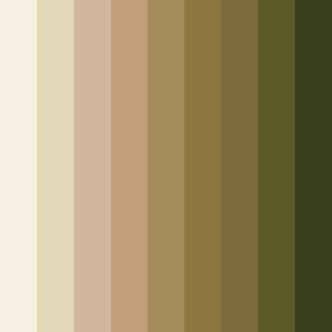 Download desert dunes color palette PNG image (square)