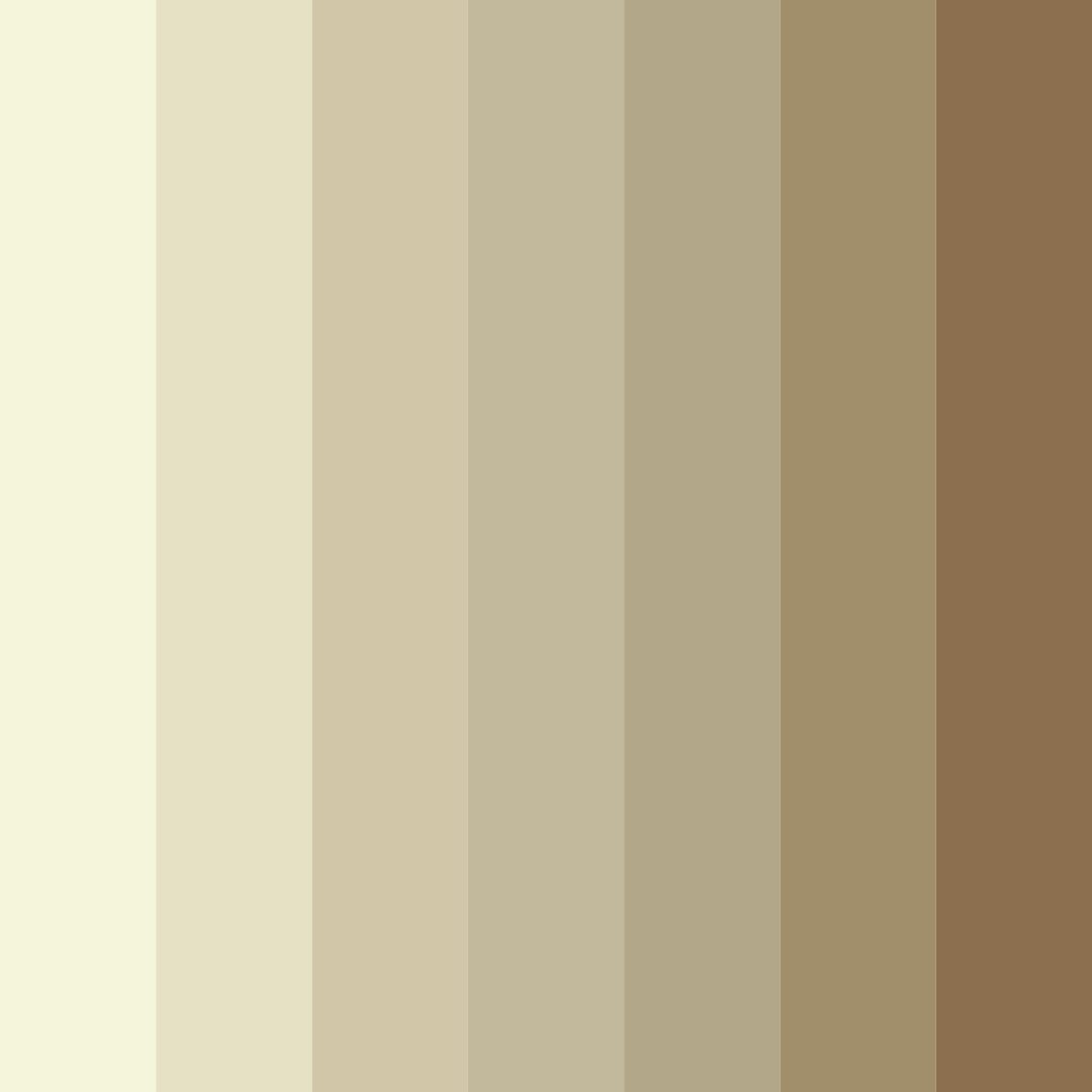 Download desert dunes color palette PNG image (square)