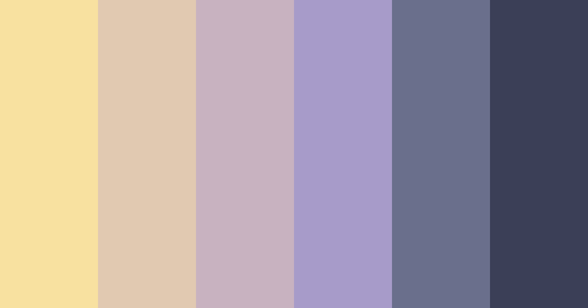 Download celestial dawn color palette PNG image (landscape)
