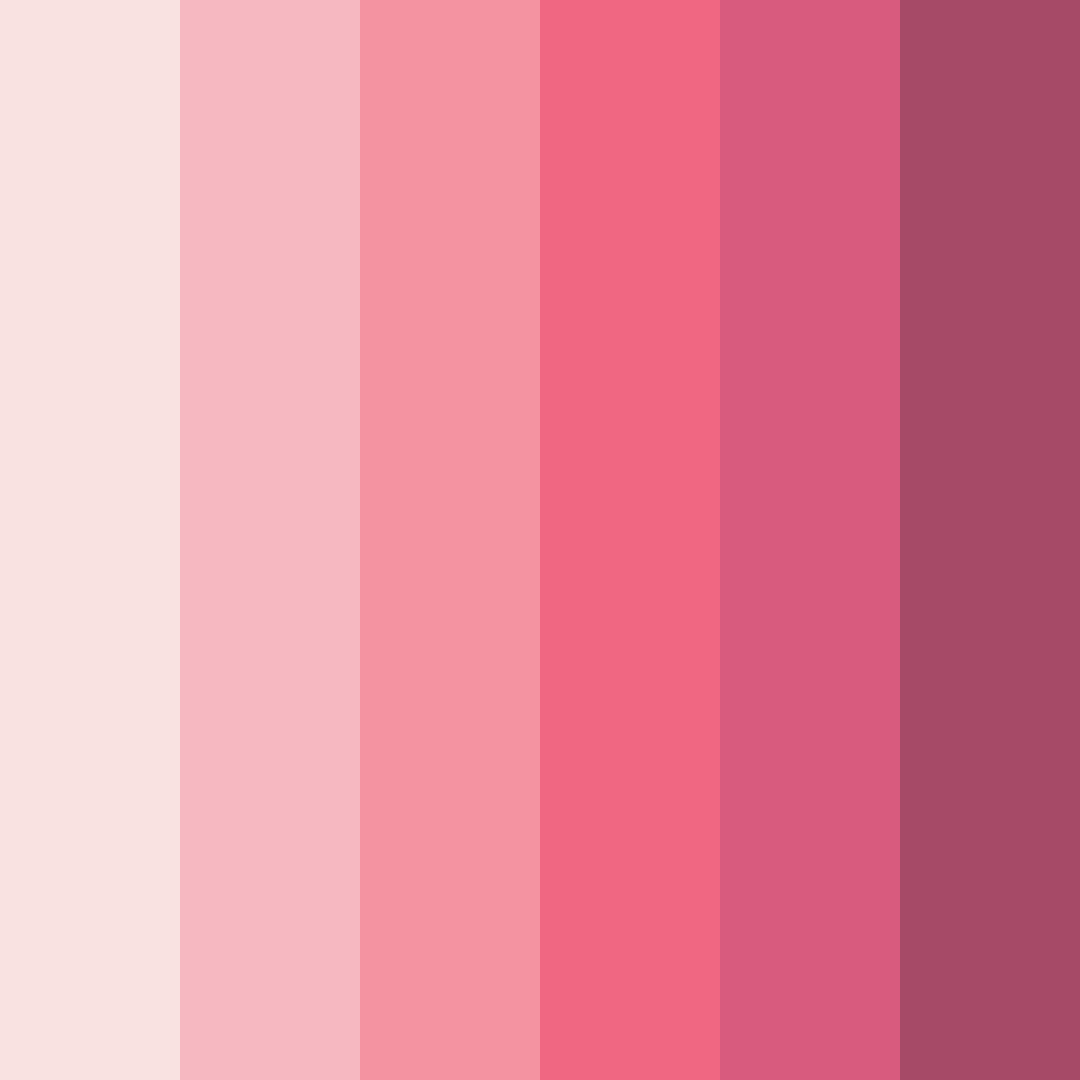 Download gentle blossom color palette PNG image (square)