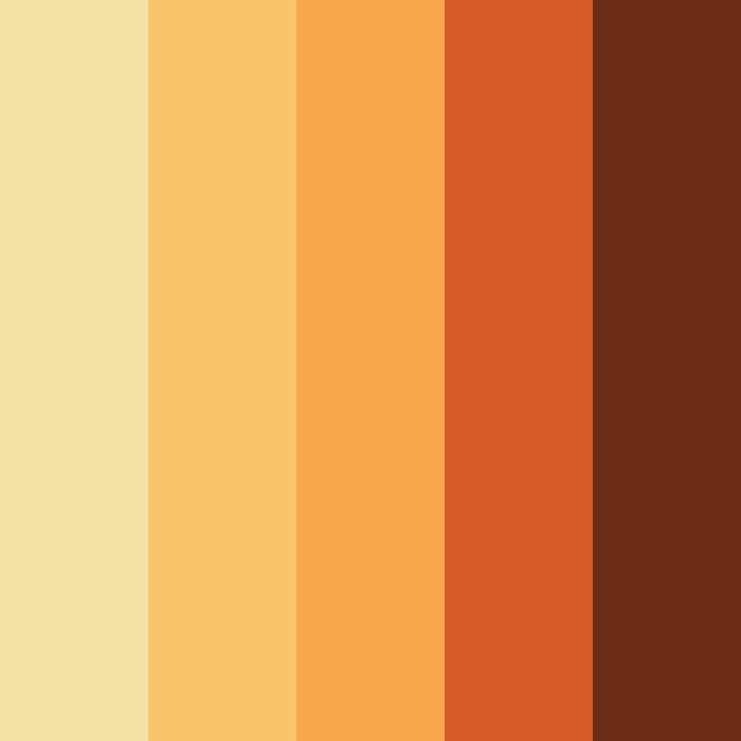 Autumn Ember Glow Color Palette - ColorDrop