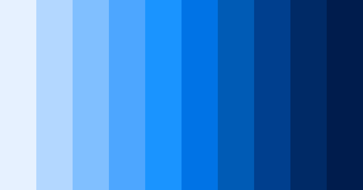 Download elysian blues color palette PNG image (landscape)