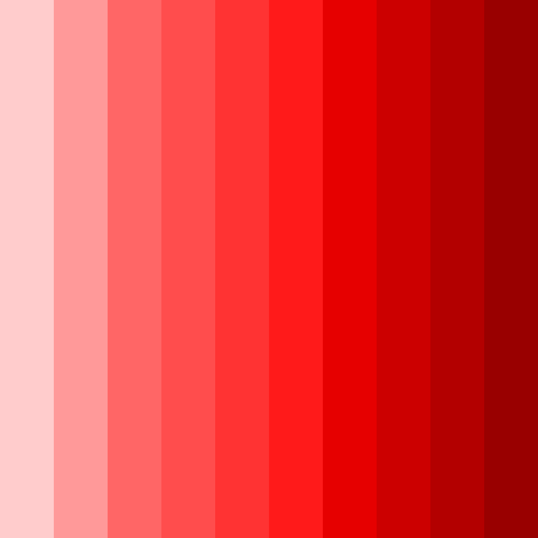 Download light red shades color palette PNG image (square)