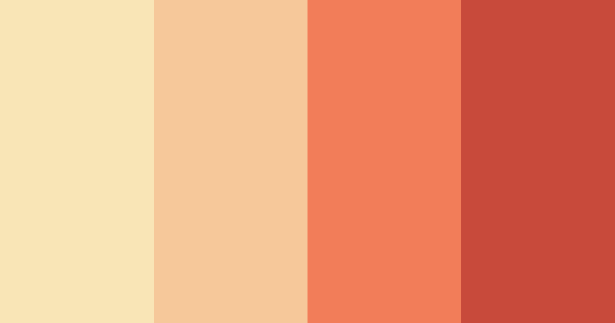 Download warm yellow color palette PNG image (landscape)