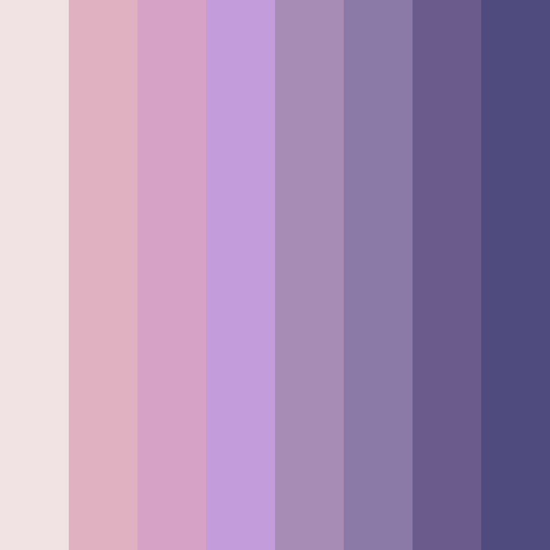 Download soft purple color palette PNG image (square)
