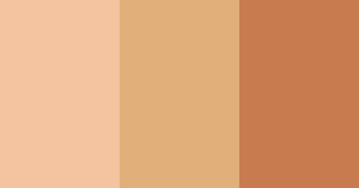 Download rustic cream dream color palette PNG image (landscape)