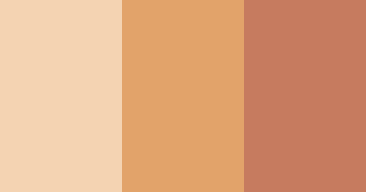 Download cinnamon cream dream color palette PNG image (landscape)