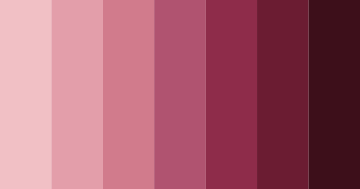 Download dark maroon color palette PNG image (landscape)