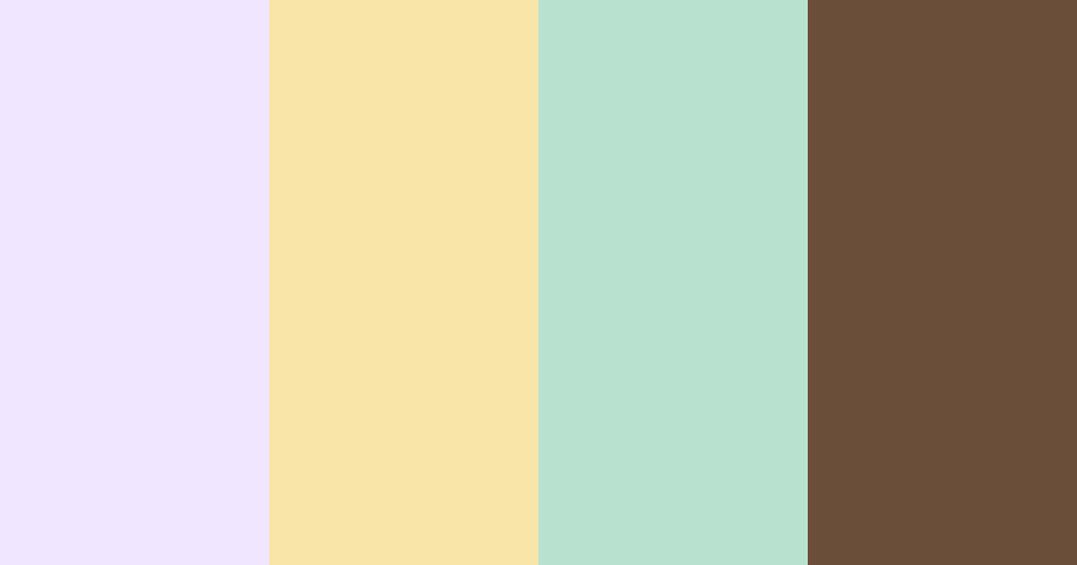Download shades of lavender color palette PNG image (landscape)